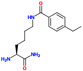 (image for) MC021790 N-(5-Amino-5-carbamoyl-pentyl)-4-ethyl-benzamide